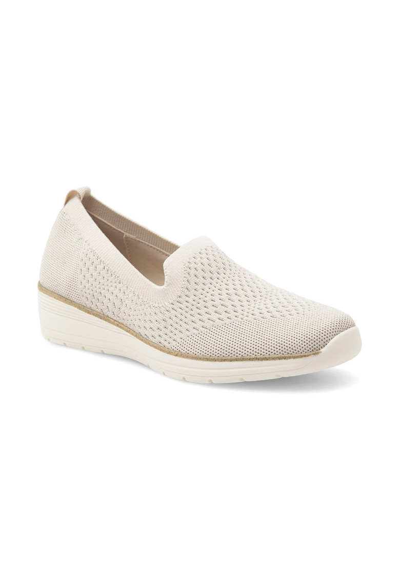 Pantofi sport dama - 4344 - Textil - Bej