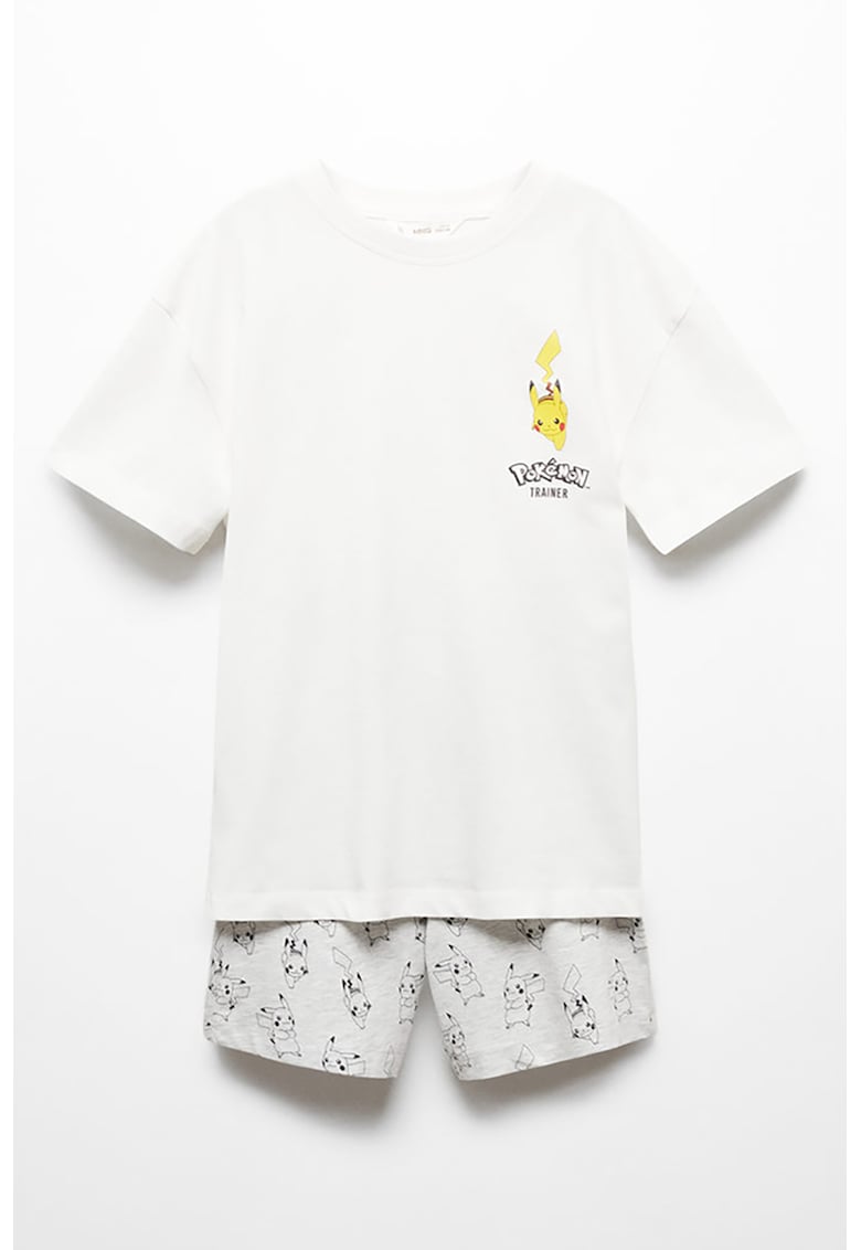 Pijamale cu imprimeu cu Pikachu Pokemon