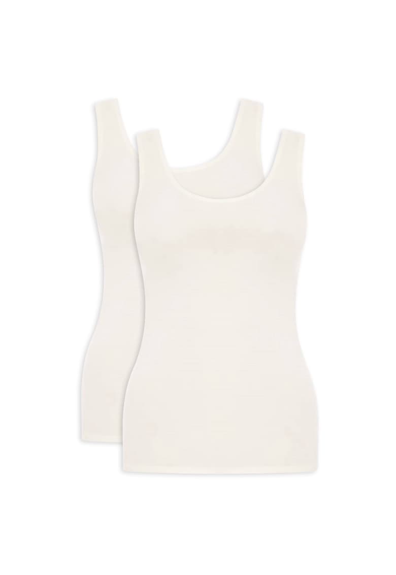 Chantelle Set de topuri uni - 2 piese - Bej deschis