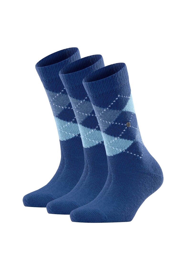 Set de sosete cu model argyle Whitby - 3 perechi