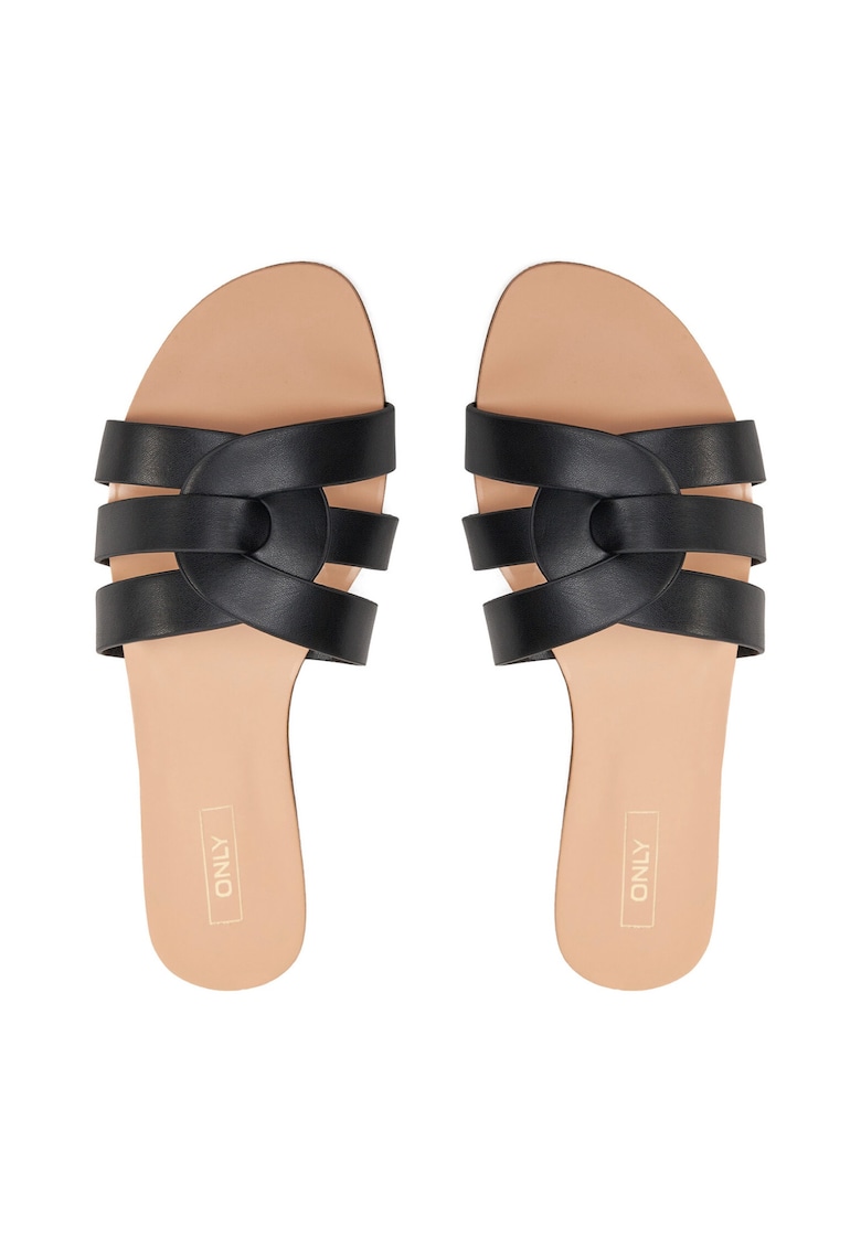 Papuci dama - 569297 - Piele ecologica - Negru