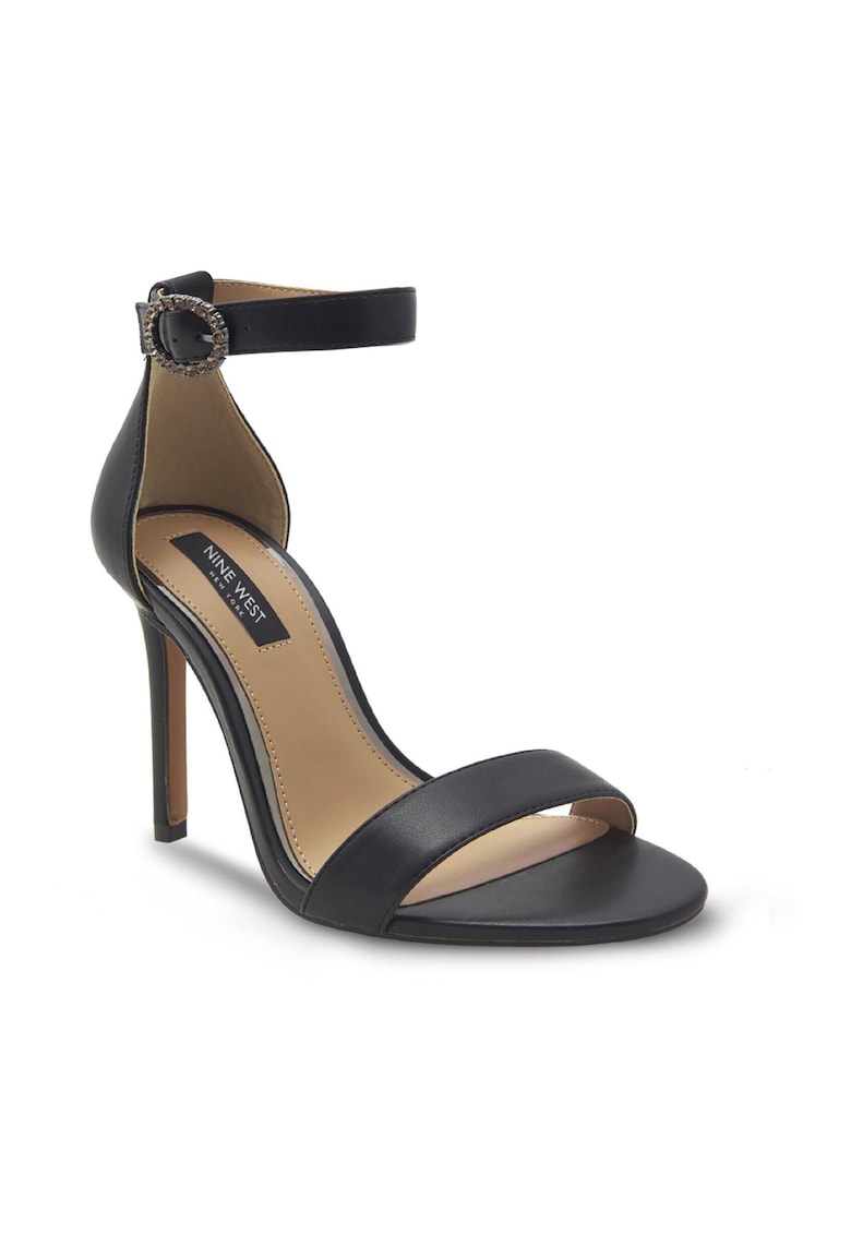 Sandale dama - 517344 - Piele ecologica - Negru
