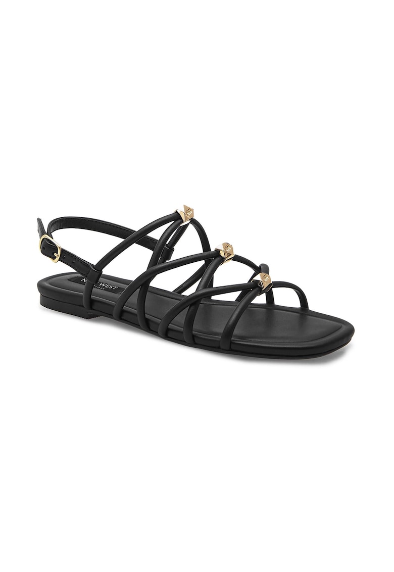 Sandale dama - 555513 - Piele ecologica - Negru