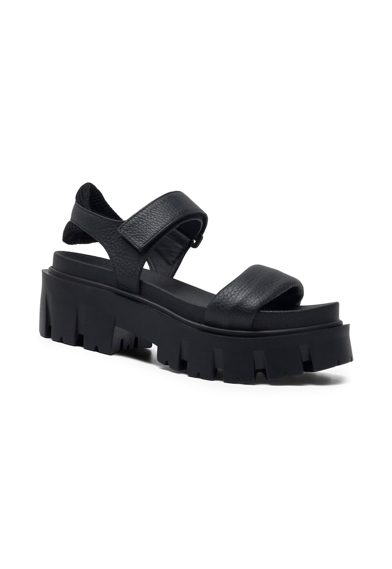 Sandale dama - 514299 - Piele naturala - Negru