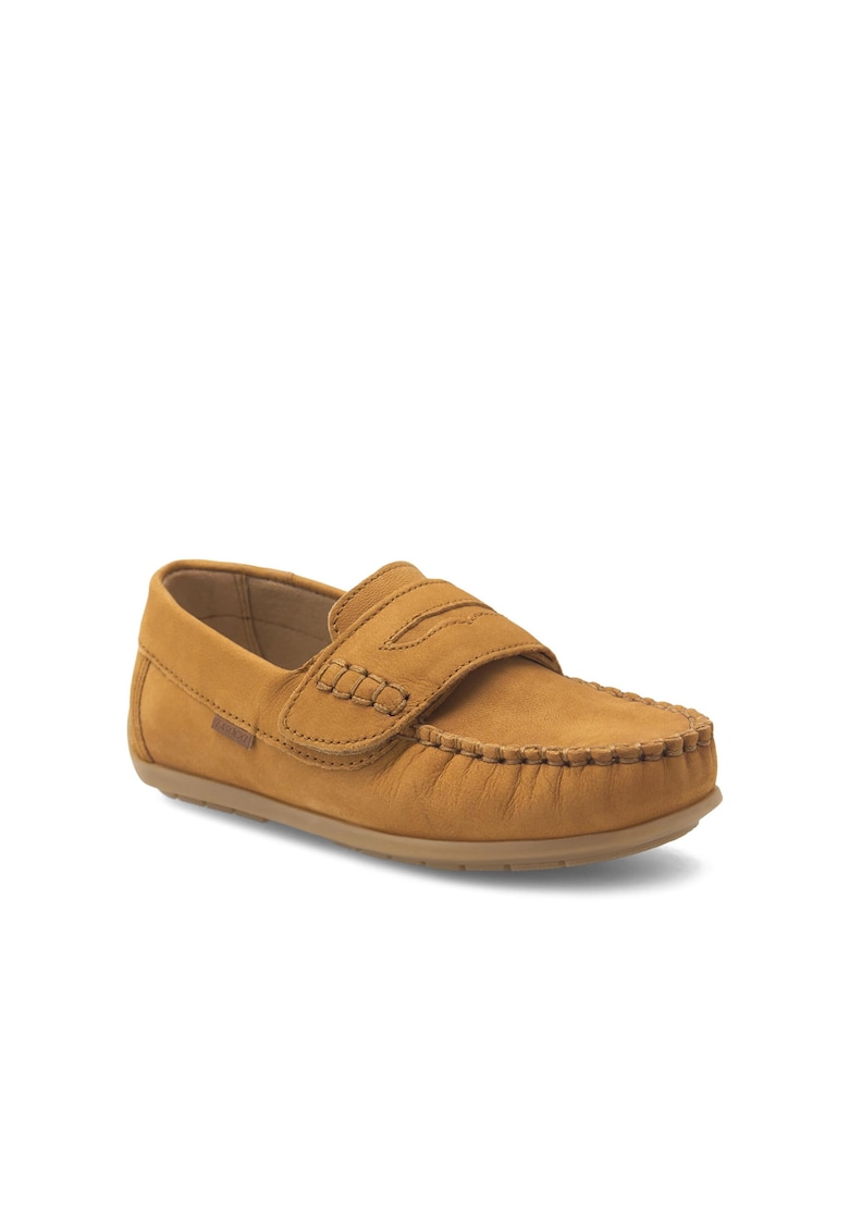 Pantofi copii - 401698 - Piele nabuc - Maro