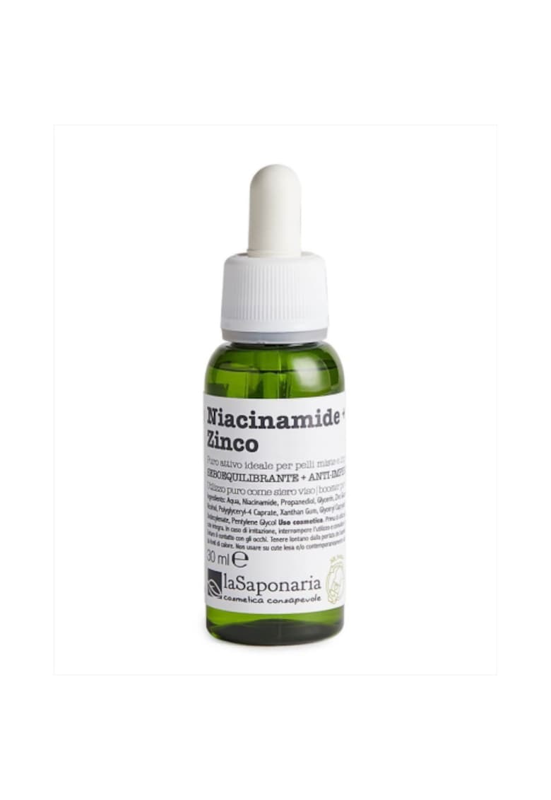 Ser pentru fata - Niacinamide/Zinc - Reducerea sebumului - Calmant - 30 ml