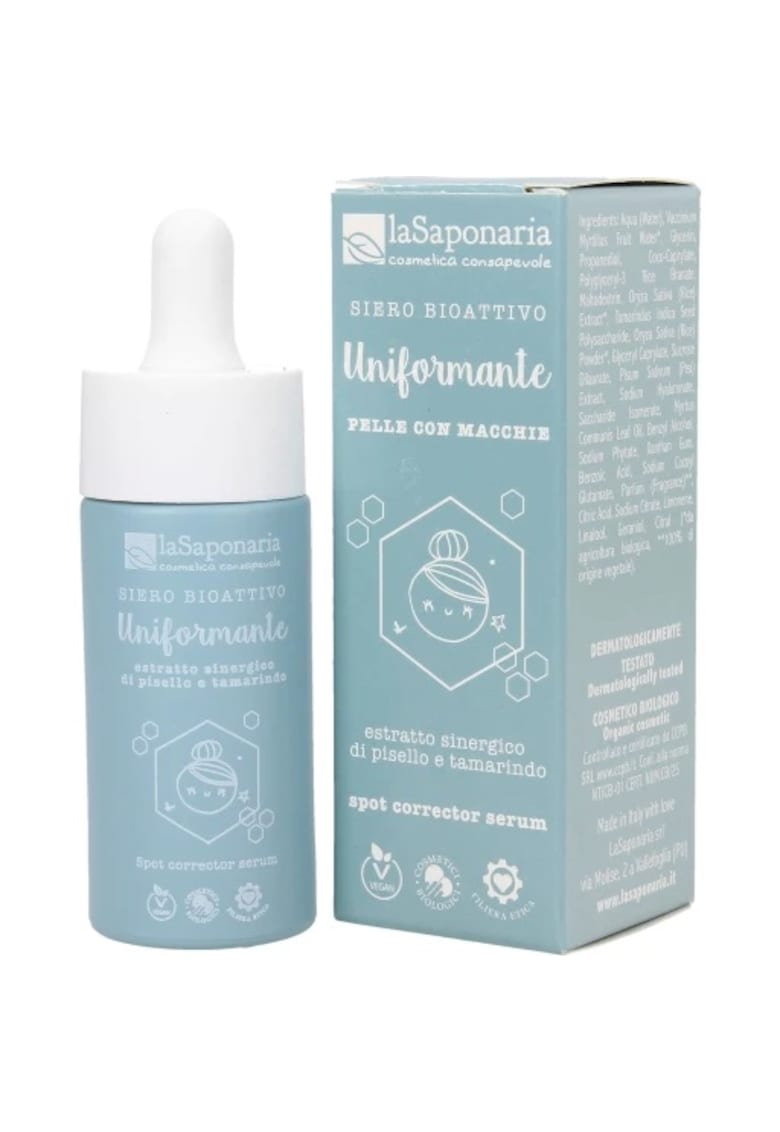 Serum bioactiv uniformizant La Saponaria - 15 ml