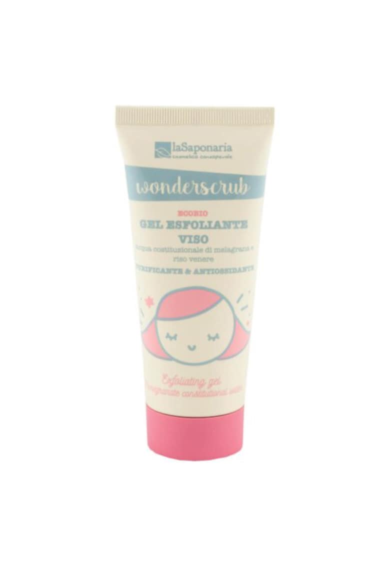 Gel exfoliant pentru fata La Saponaria - 100 ml