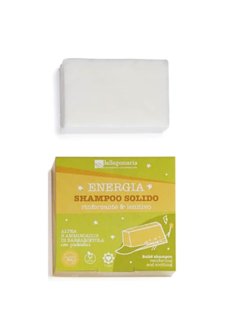 Sampon solid pentru par normal si uscat La Saponaria - 50 gr