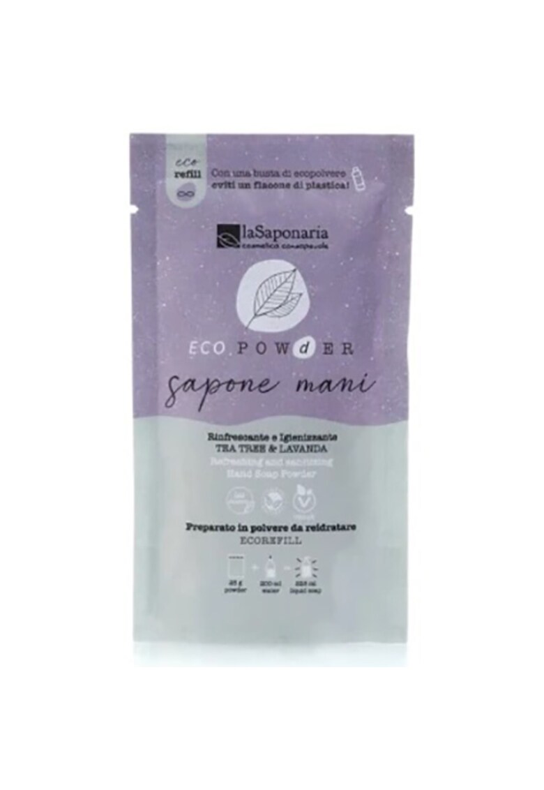 Sapun lichid pentru maini pudra igienizant La Saponaria - 25 gr