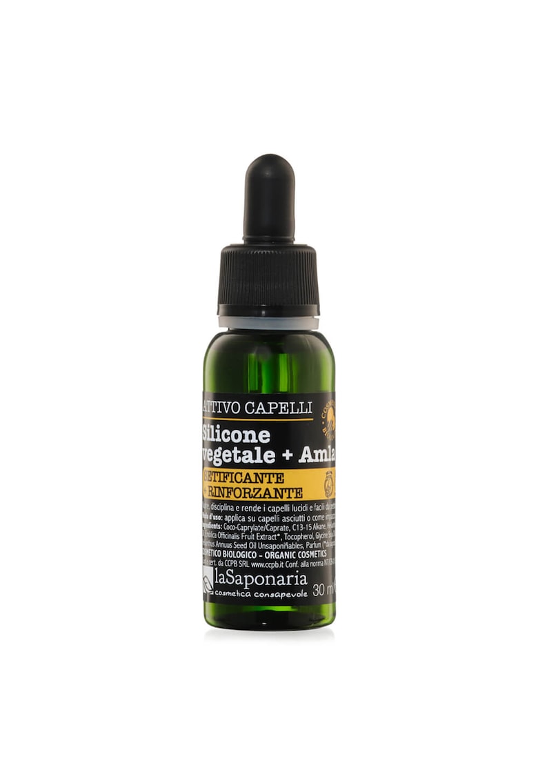 Spray pentru par cu silicon vegetal si amla La Saponaria - 30 ml