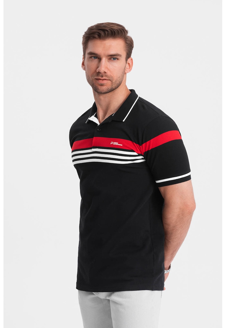 Tricou polo de bumbac