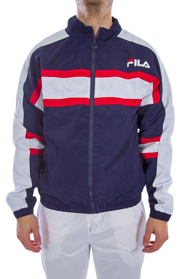 Jacheta lejera din nailon Color Block -