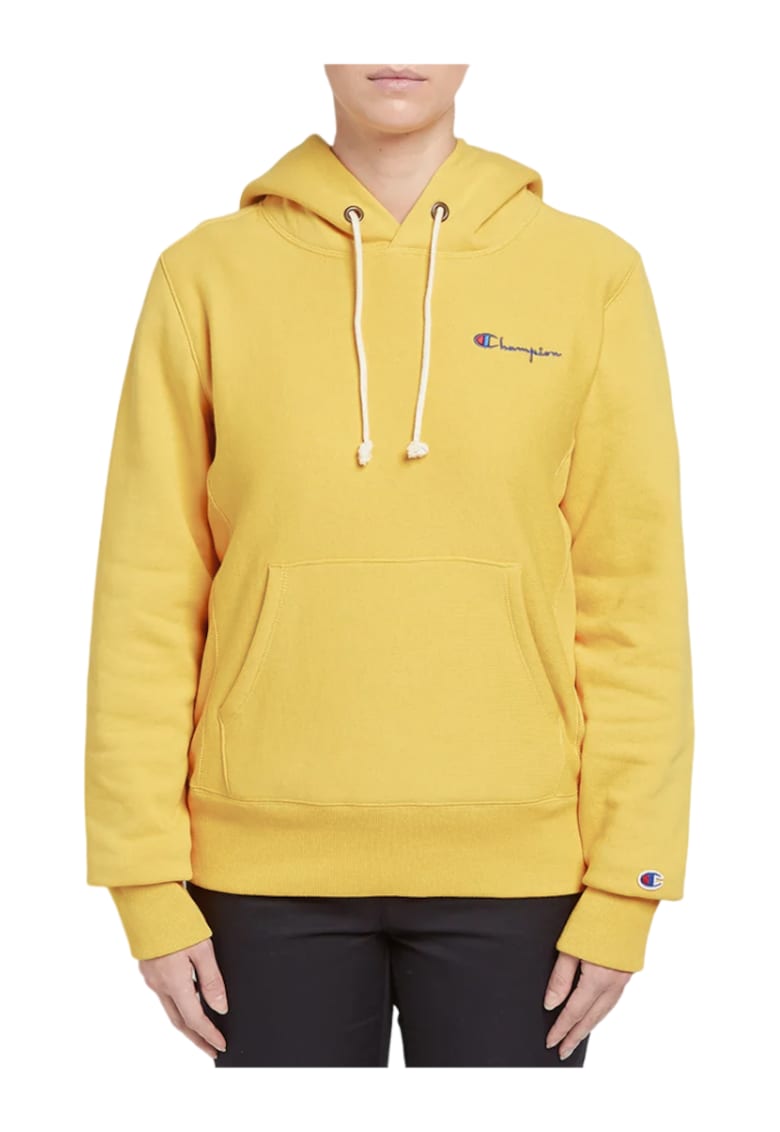 Hanorac sport dama bumbac - galben - Galben
