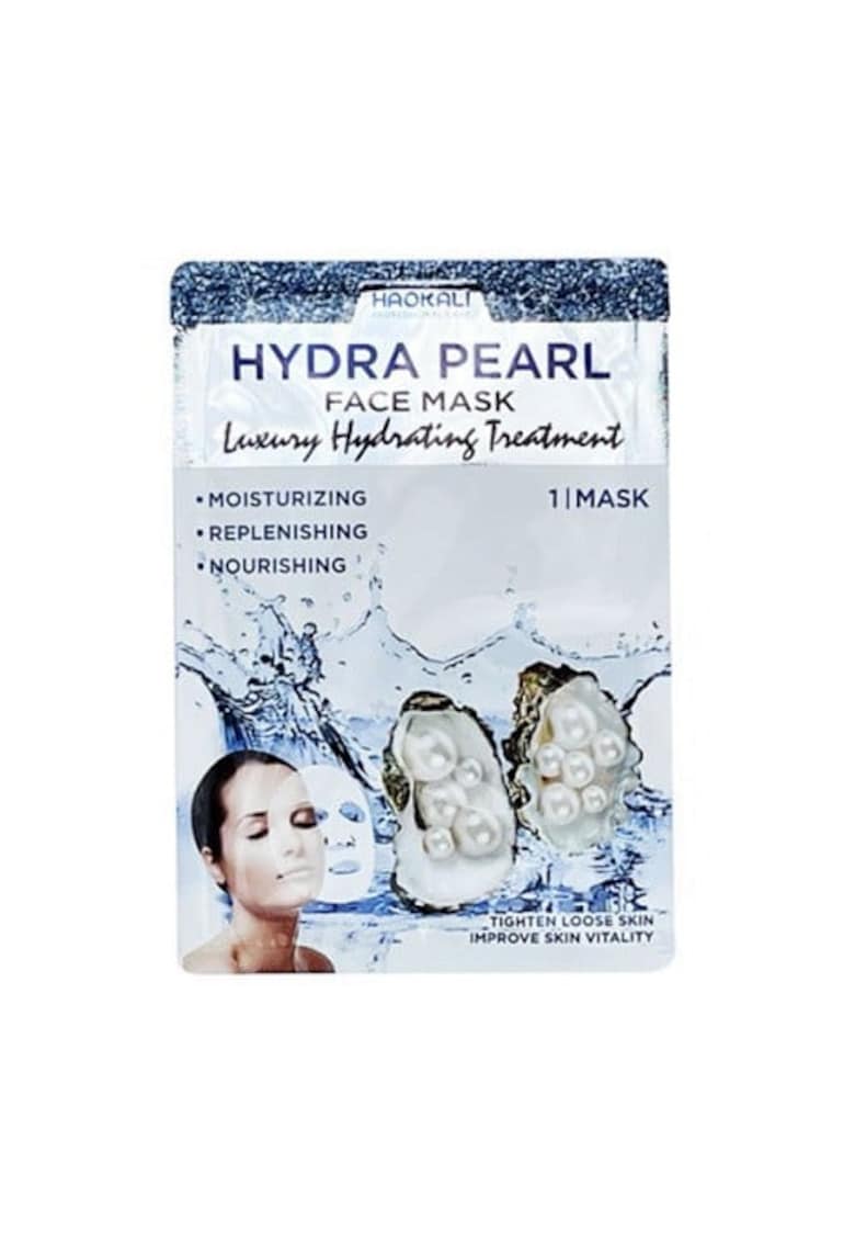 Masca de fata hidratanta - tip servetel - cu extract de perle -  Hydra Pearl - 30 ml