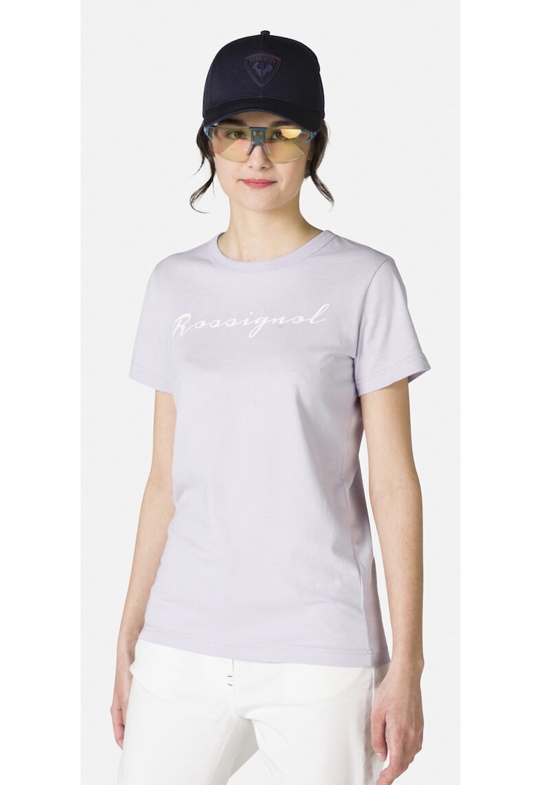 Tricou dama Logo Rossi tee - lavanda - Lavanda
