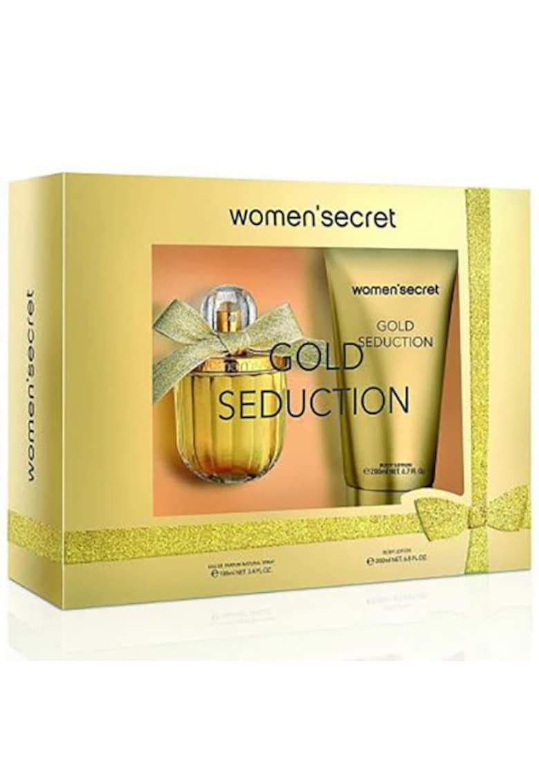 Set apa de parfum Gold Seduction 100ml + lotiune de corp 200ml