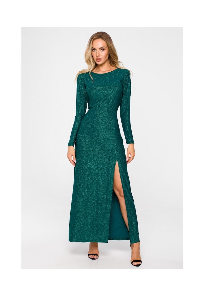 Rochie maxi cu maneca lunga -