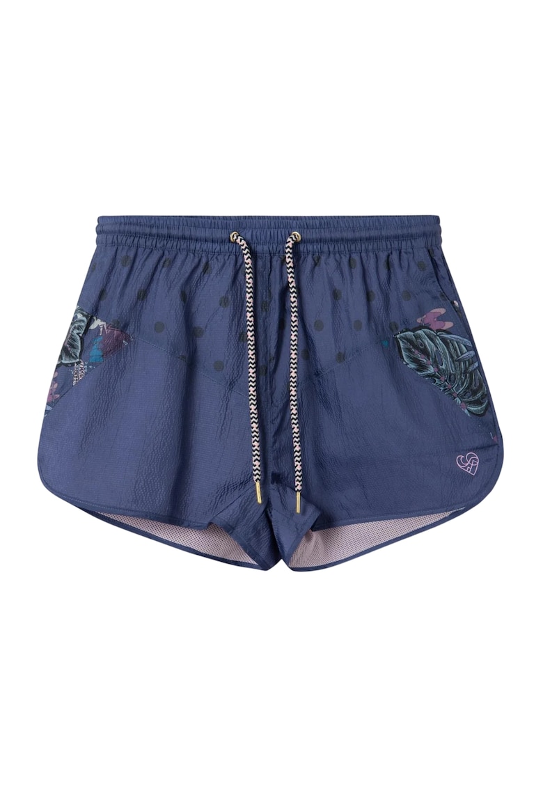 Pantaloni sport dama  Eve - poliester - albastru - Pantaloni sport dama  Eve - poliester - albastru -