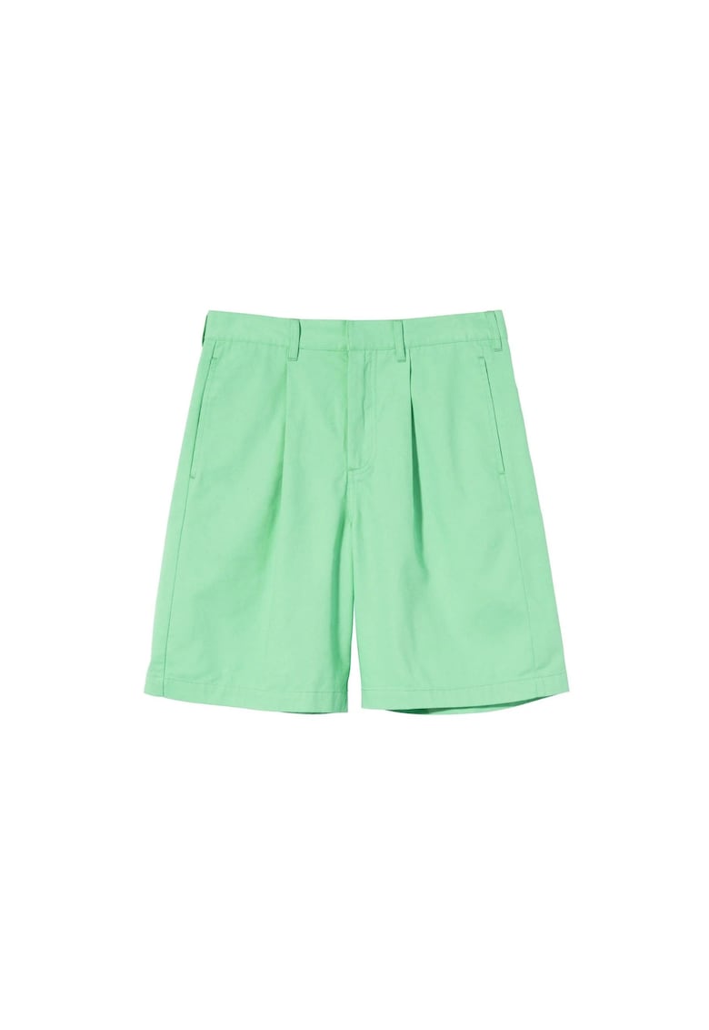 Pantaloni sport dama - Stussy - Bumbac - Verde -