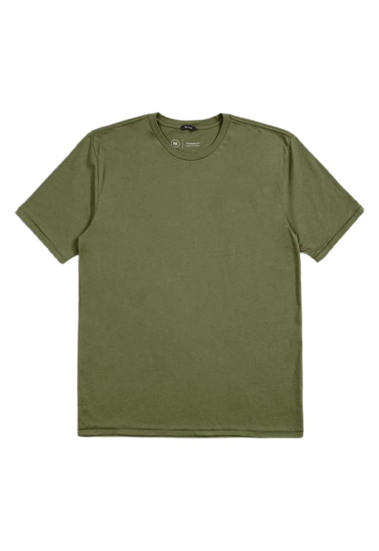 Tricou barbati -  Bumbac - Verde - Tricou barbati -  Bumbac - Verde -