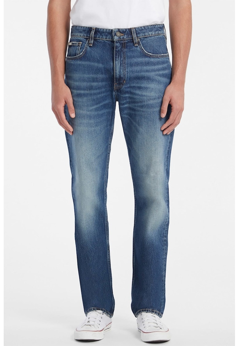 Blugi drepti cu talie medie G16 Blugi drepti cu talie medie G16