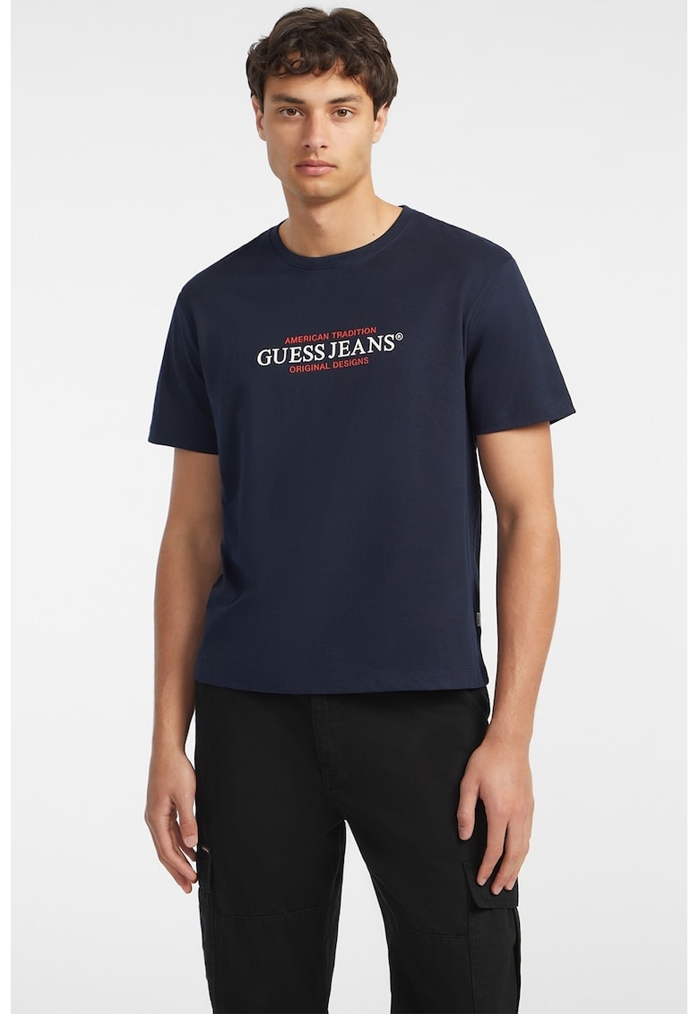 Tricou de bumbac cu imprimeu logo