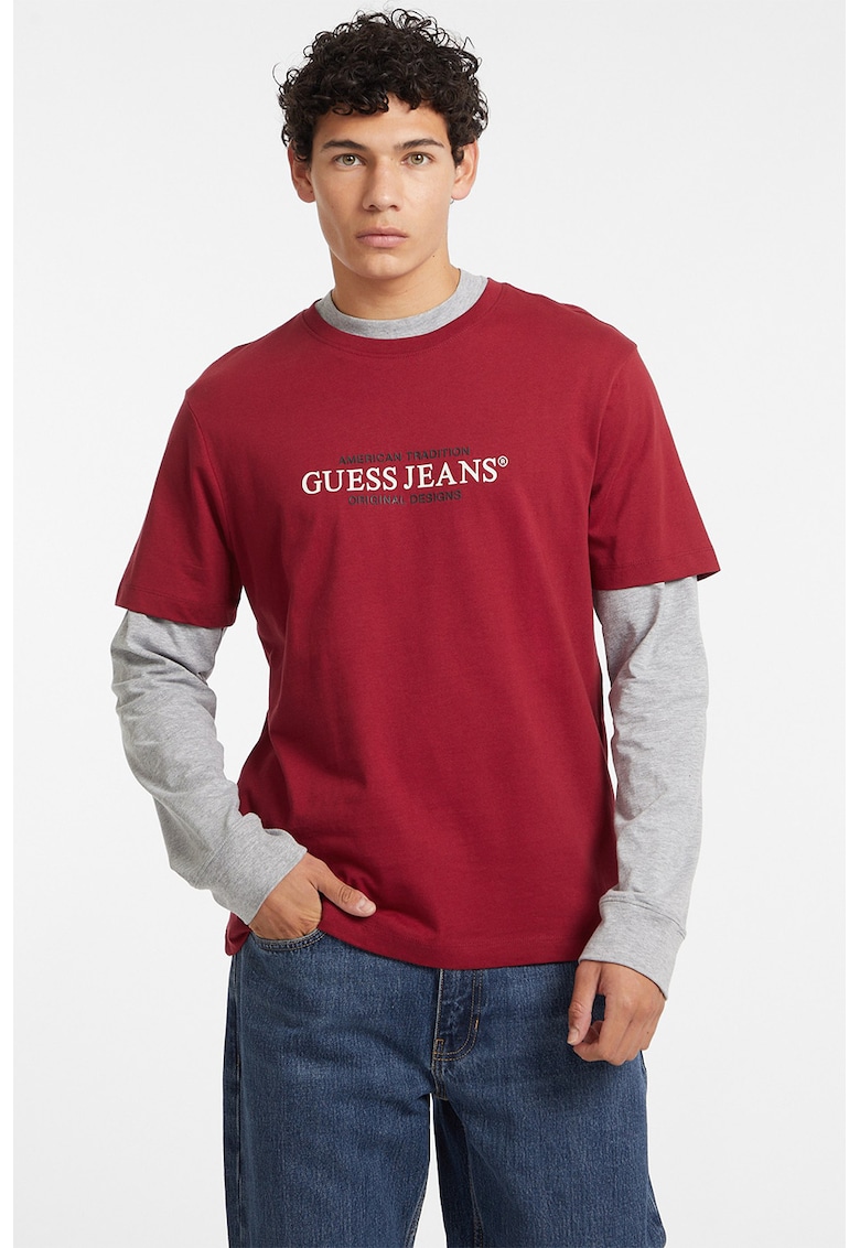 Tricou de bumbac cu imprimeu logo Tricou de bumbac cu imprimeu logo