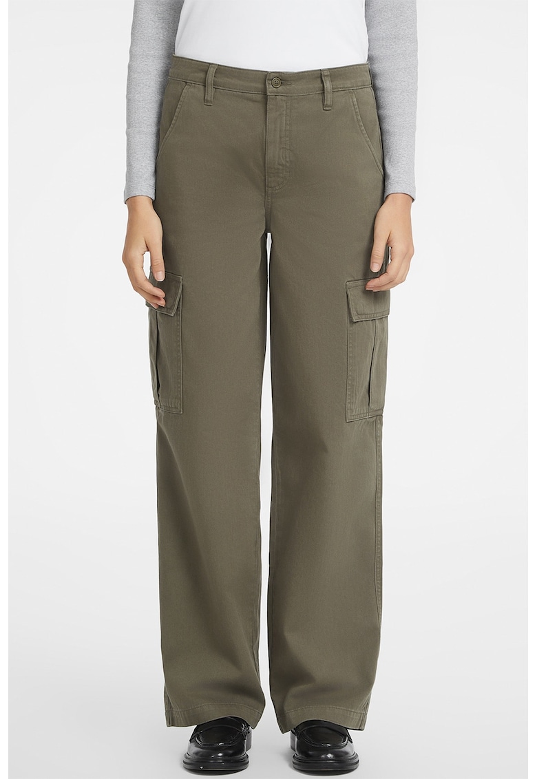 Pantaloni cargo drepti