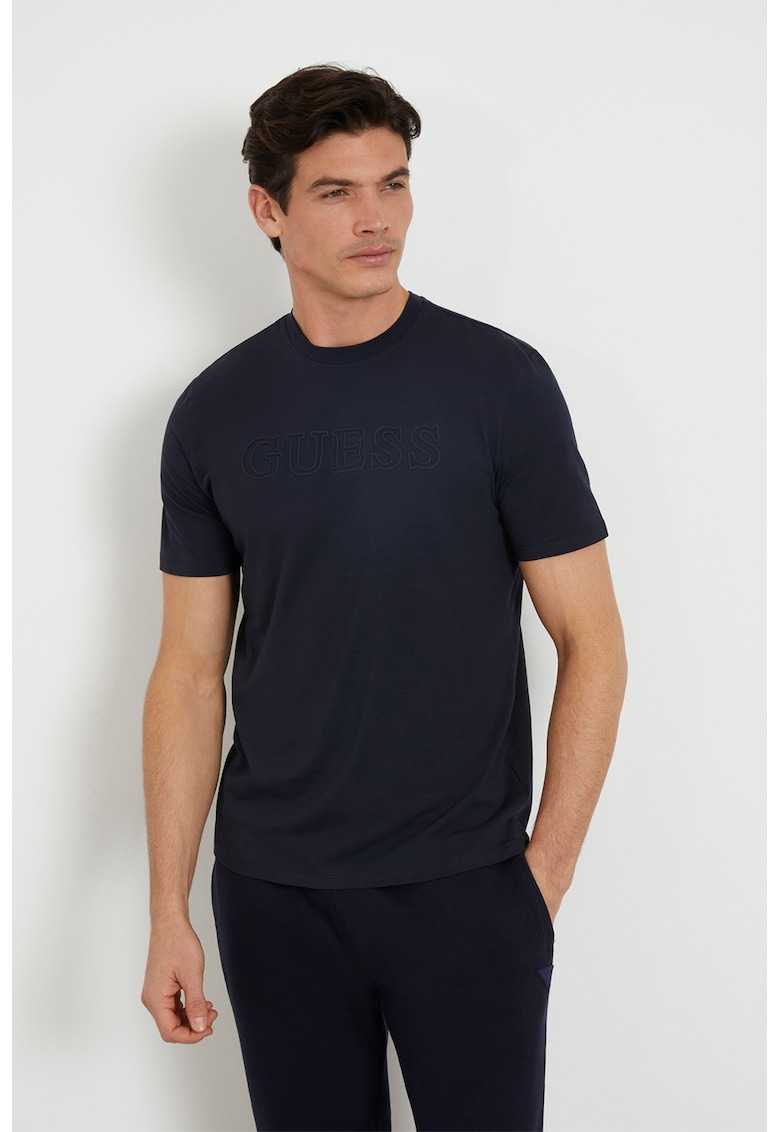 Tricou cu logo in relief - pentru antrenament