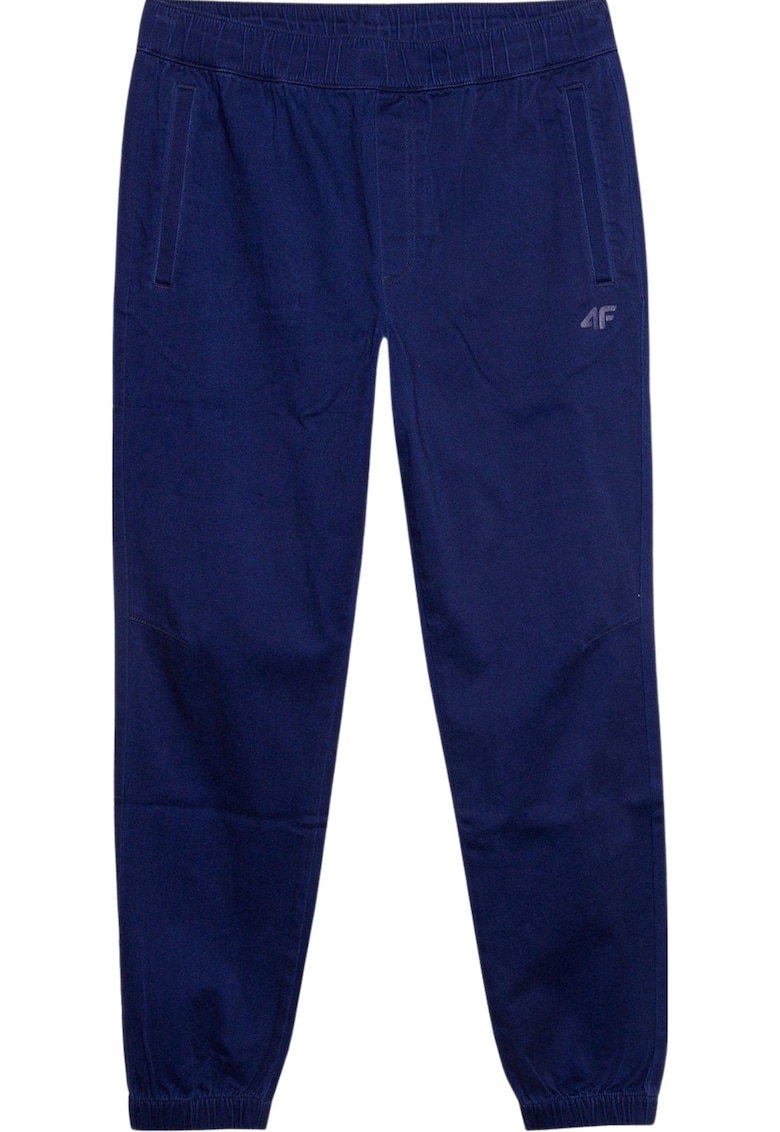 Pantaloni sport barbati M646-31S - jogger - bumbac - bleumarin - Bleumarin