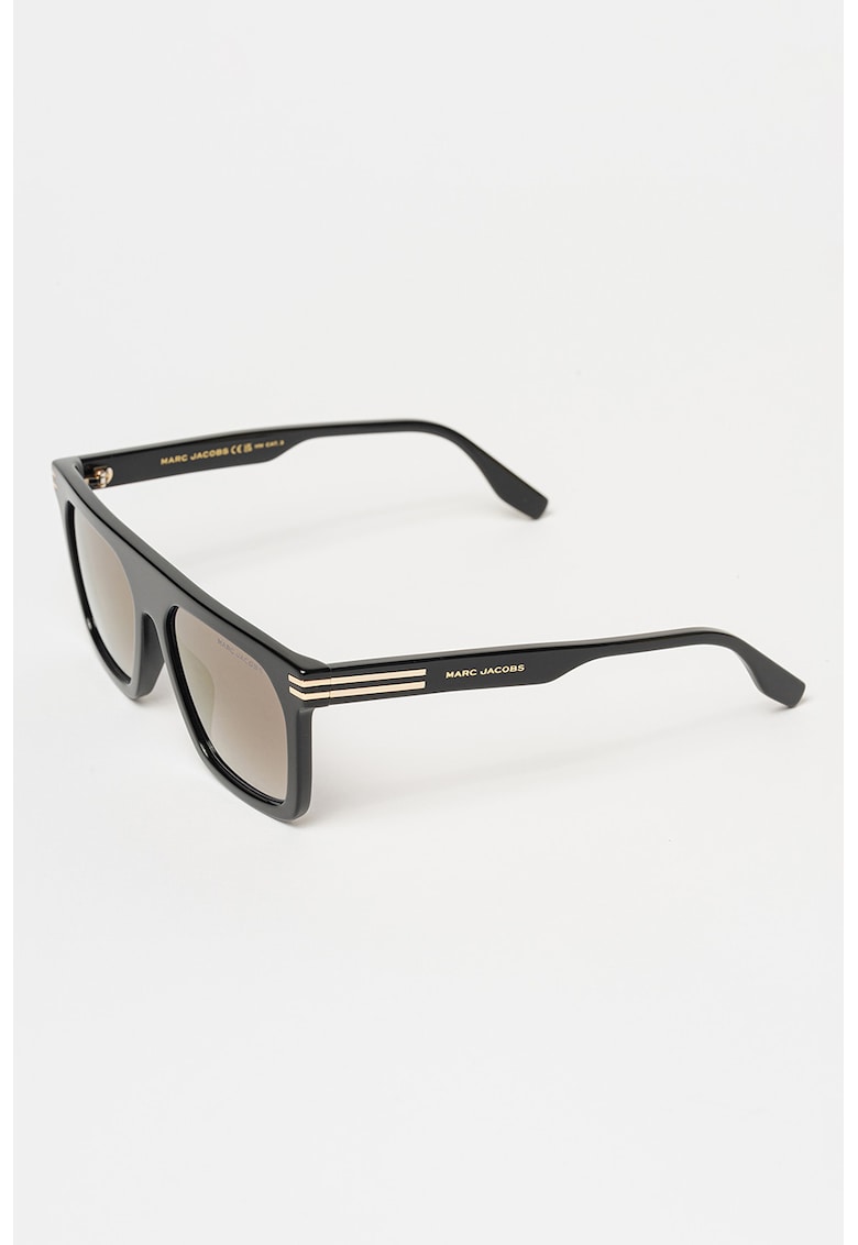 Marc Jacobs Ochelari de soare cu lentile in degrade - - Auriu/Negru