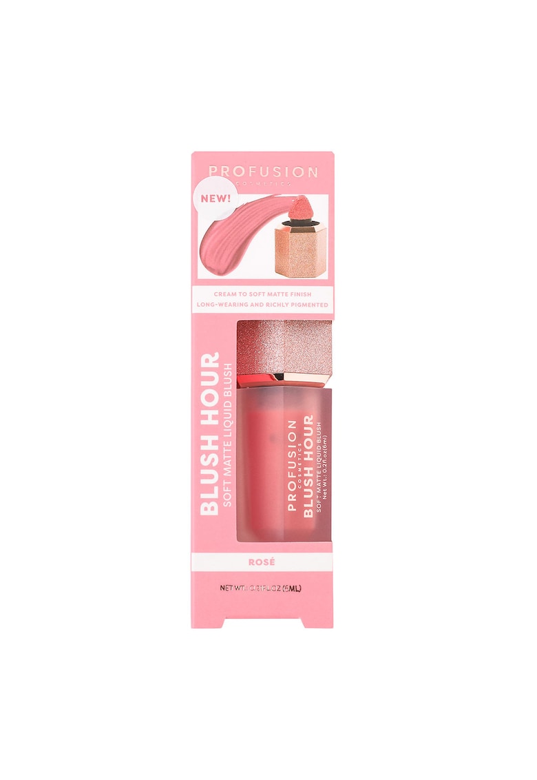 Blush lichid mat delicat - Blush Hour - 6 ml Blush lichid mat delicat - Blush Hour - 6 ml