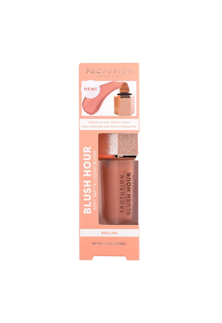 Blush lichid mat delicat - Bellini - Blush Hour - 6 ml Blush lichid mat delicat - Bellini - Blush Hour - 6 ml