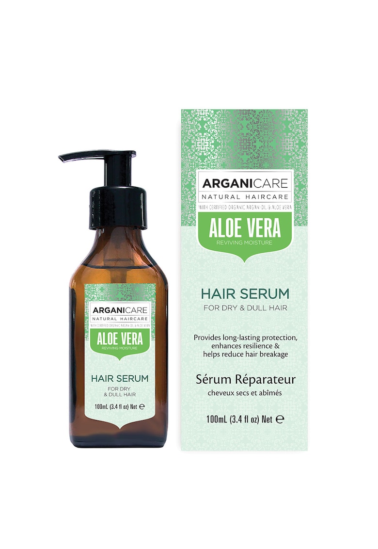 Ser hidratant cu Aloe Vera pentru par uscat si lipsit de stralucire -  100 ml