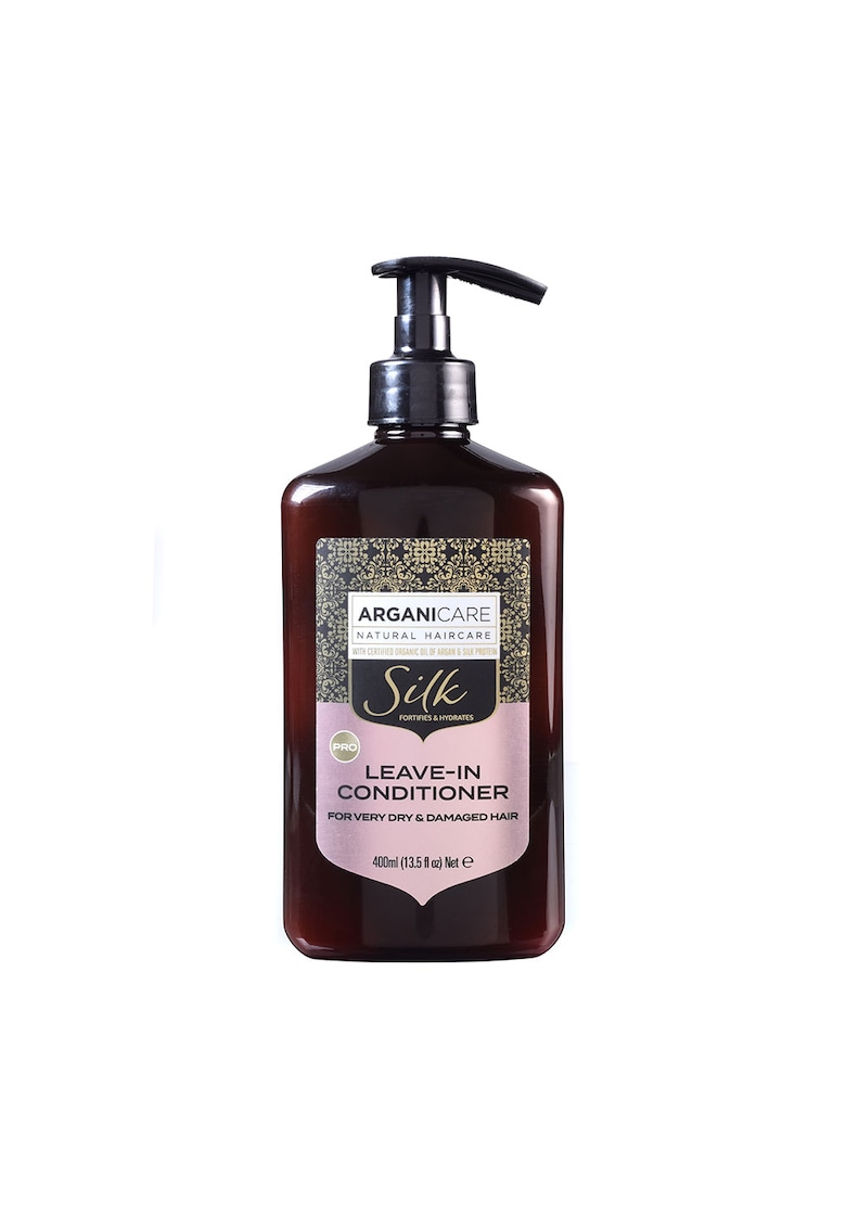 Balsam leave-in pentru par foarte uscat si deteriorat - cu proteina de matase - Silk -  400 ml