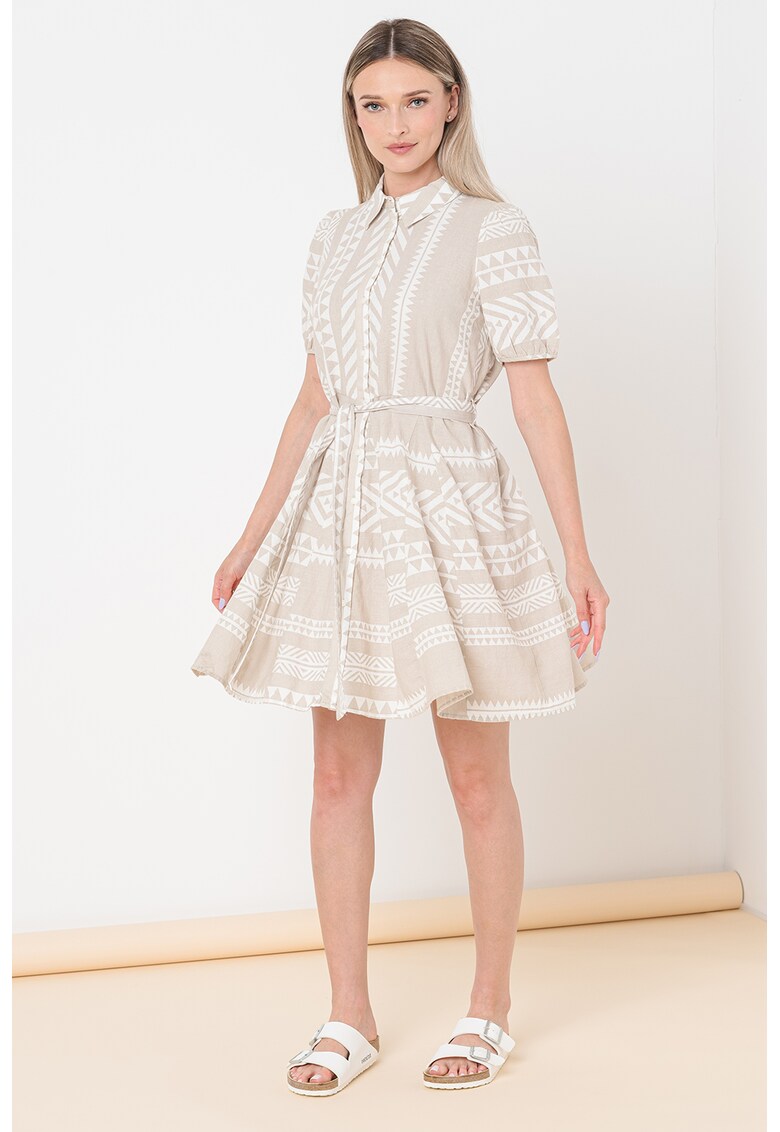 Rochie de bumbac organic cu cordon