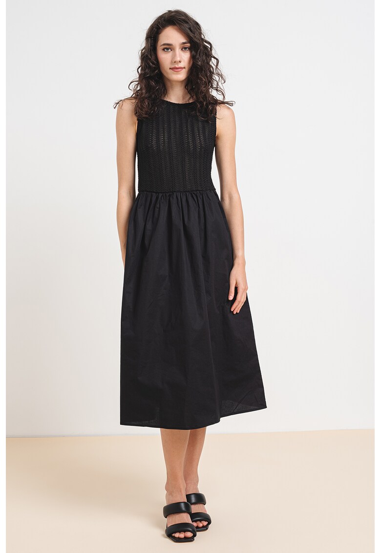 Rochie midi fara maneci Naja