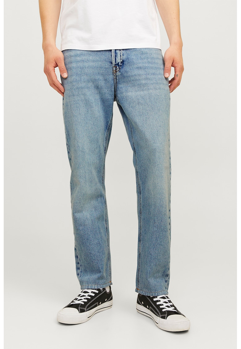 Blugi cu aspect decolorat