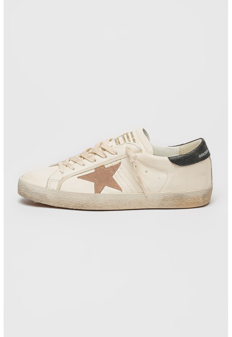 Pantofi sport de piele cu aspect deteriorat Uomo