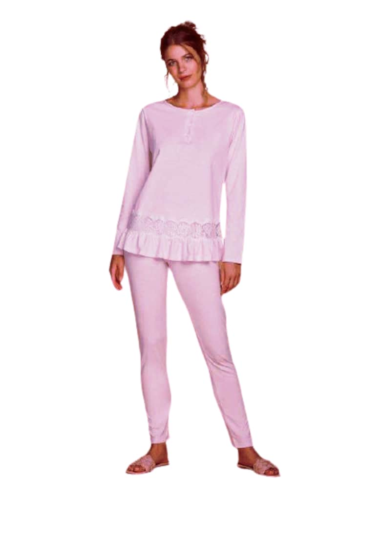 Pijamale dama Roz - marime Pijamale dama Roz - marime