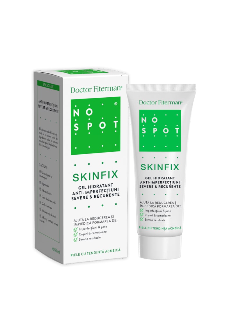 Gel hidratant anti imperfectiuni No Spot Skinfix - 50 ml - Doctor Fiterman