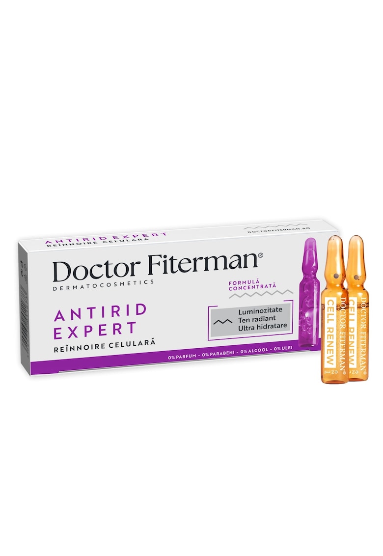 Tratament Antirid Expert - 10 fiole x 2 ml - Doctor Fiterman