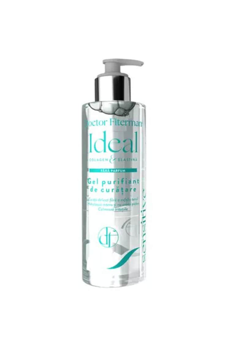 Gel purifiant de curatare fara parfum Ideal Collagen si Elastina - 250 ml - Doctor Fiterman