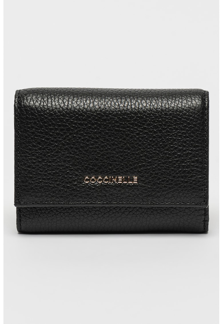 COCCINELLE Кожен портфейл Metallic Soft за Жени COCCINELLE Кожен портфейл Metallic Soft за Жени