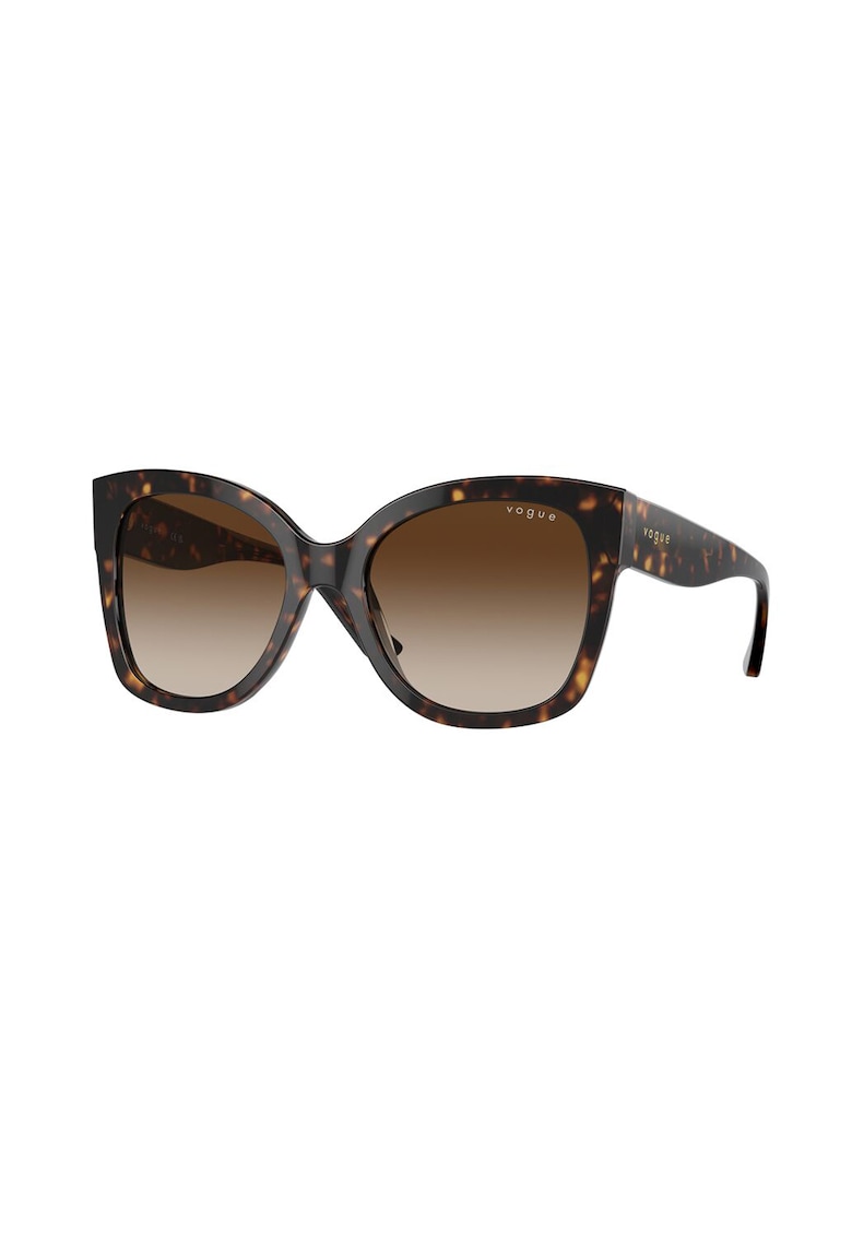 Ochelari de soare butterfly cu lentile in degrade - Maro
