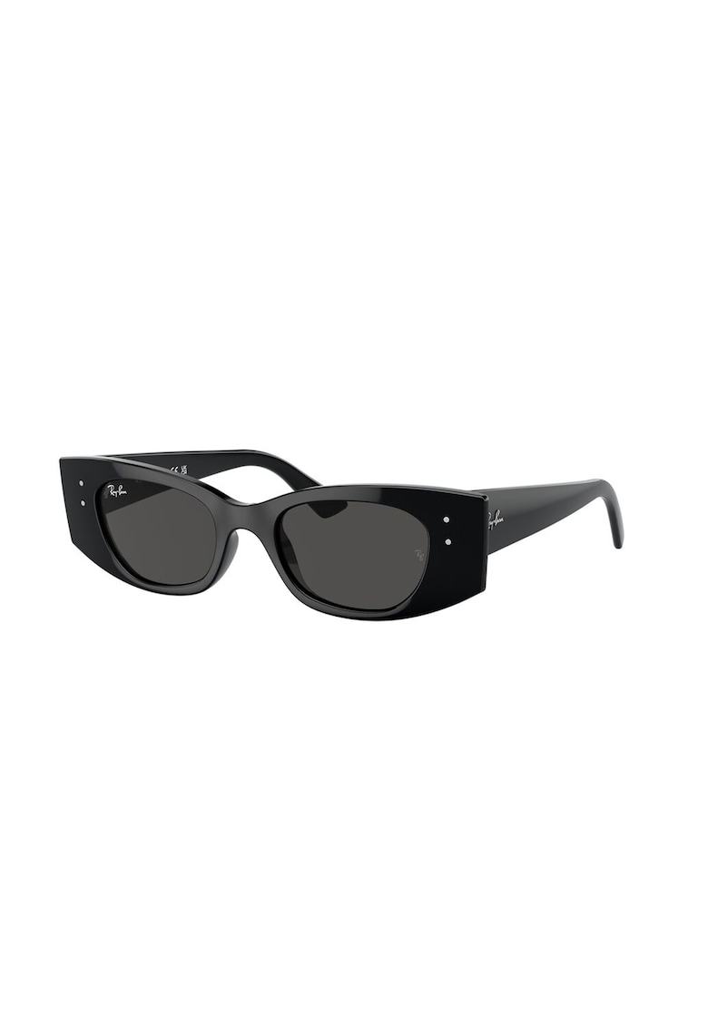 Ochelari de soare cat-eye unisex - Negru