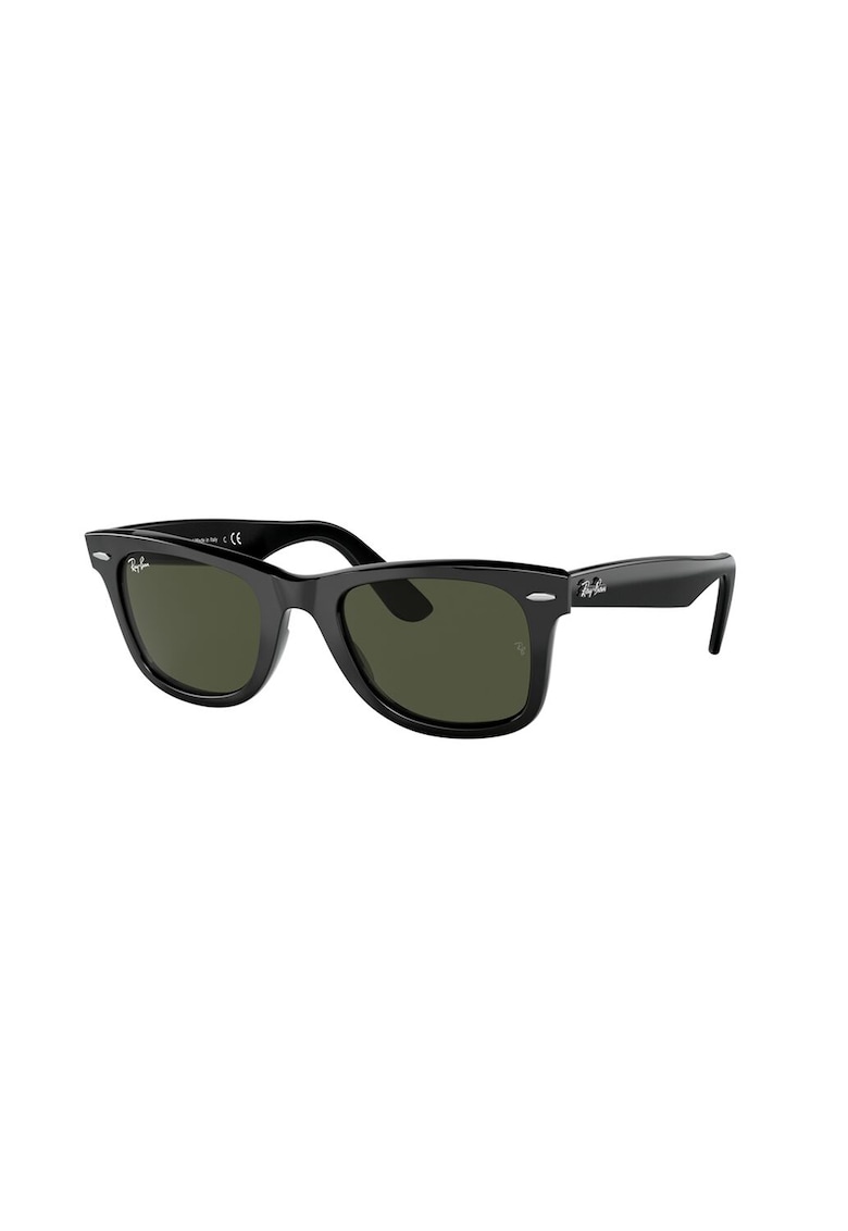 Ochelari de soare wayfarer unisex cu detaliu logo