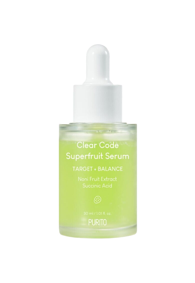 Clear Code Superfruit Ser de fata calmant si echilibrant 30 ml