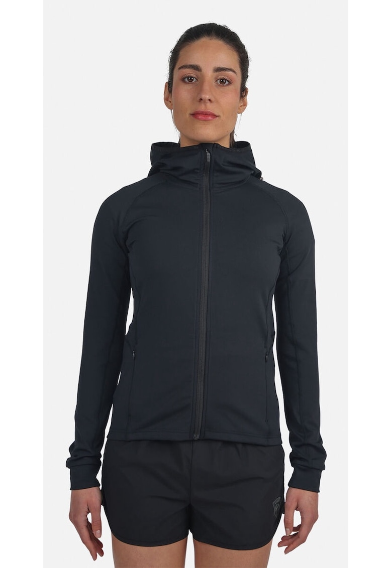 Bluza dama Mid layer Thin FZ - negru - Negru